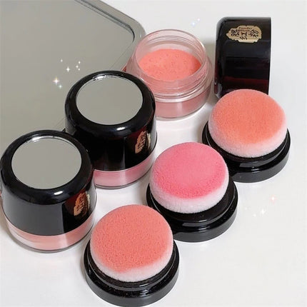 DIKALU Soft Face Blusher Powder Cheek Rouge Nourishing Nude Makeup Oil Control Brightening Complexion Repair Makeup Cosmetics