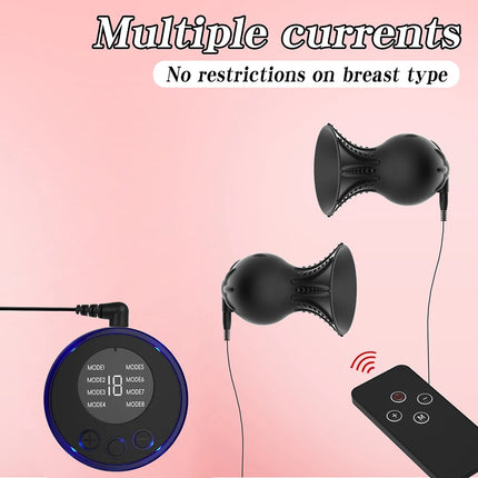 Electric Shocker Nipple Sucker Nipple Clamps Labia Clitoris Clips Breast Clit Masturbator Adult Games Sex Toys For Women Men
