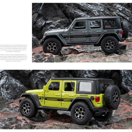 1:32 Alloy Wrangler 4x4 G63 Toys Cars Models Doors Opened SUV with Light Sound Off-road Vehicles for Boyfriend Festival Gifts