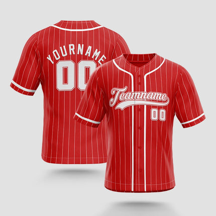 Custom Baseball Button Down Jersey Plain Short Sleeve Hipster Hip Hop T Shirts Jersey add your name number logo and everything