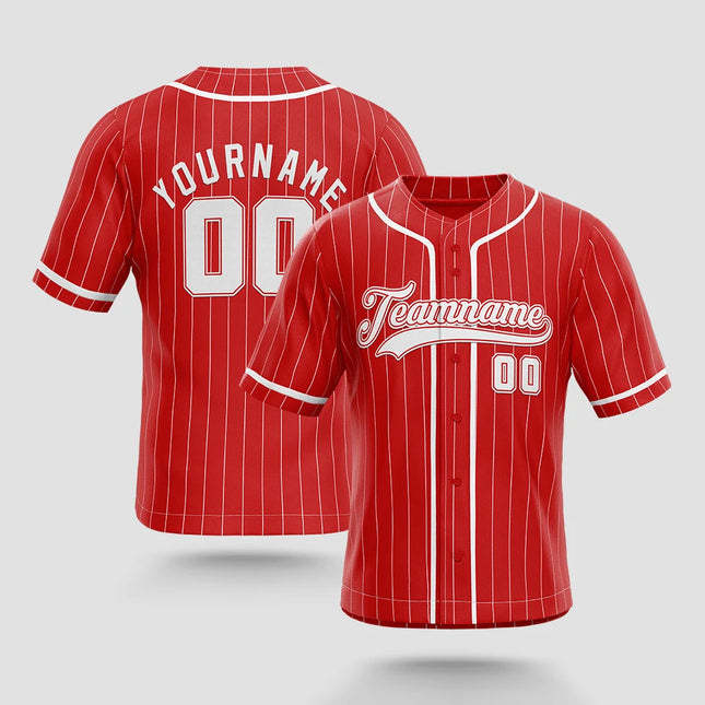 Custom Baseball Button Down Jersey Plain Short Sleeve Hipster Hip Hop T Shirts Jersey add your name number logo and everything