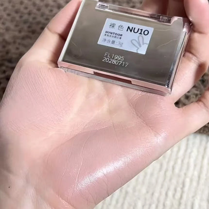 Hyntoor Blush Cream Matte Hydrating Creamy Nude Cheek Tint Concealer Cream Skin Tone Correction Easy to Apply Face Makeup