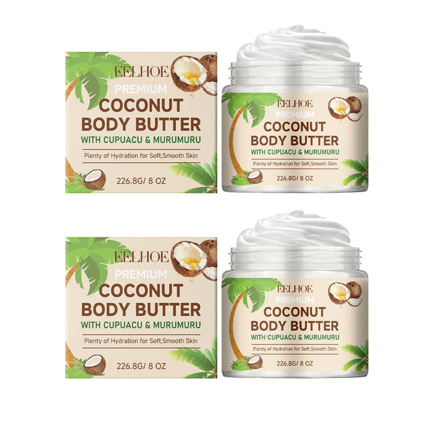 Coconut Moisturizing Body Lotion Soothing Skin Improving Skin Elasticity Reducing Dryness Long-Lasting Hydration Body Care Cream