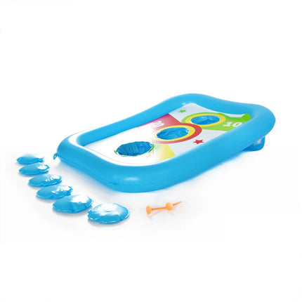 Summer Swimming Pools Inflatable Toys Water Play Float Volleyball Football Ring Toss Pools Accessories Beach Party Sport Games