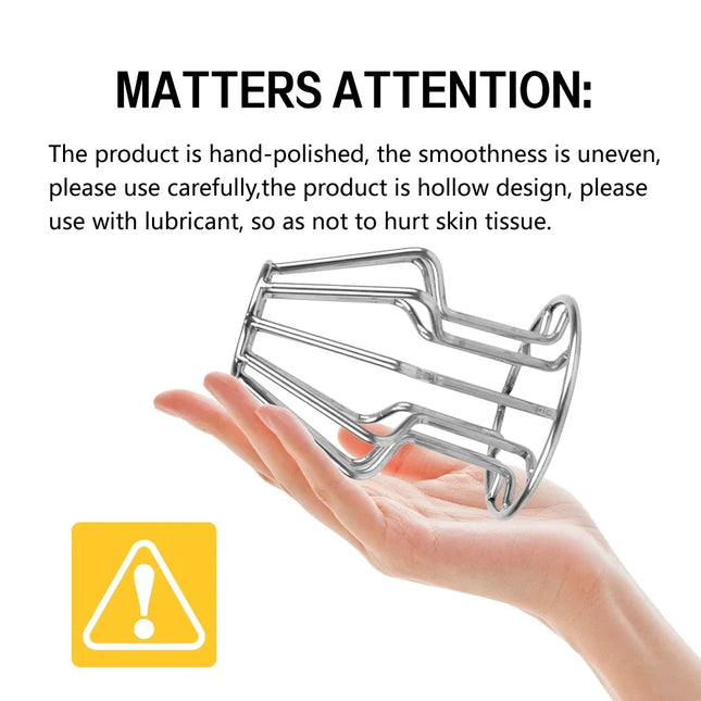 3 Sizes Anus Dilator Stainless Steel Hollow Anal Plug Prostate Massager Metal Vagina Expander Gay Women Man Adult Sex Toys