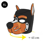 Dog Mask A Orange XL / China Mainland