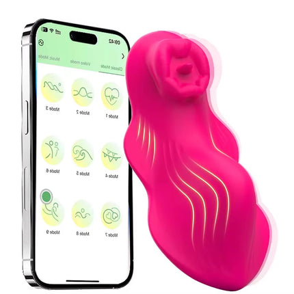 Wearable Bluetooth APP Vibrator for Women Wireless Remote Control Vibrating Egg Clitoris Stimulator Female Sex Toys for Couples