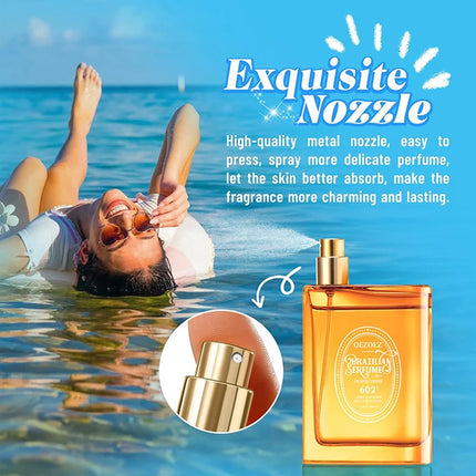 French Unisex Charm Pheromone Perfume Caramel Vanilla Special Light Perfume Fresh Lasting Charming Floral Fragranc Spray 100ml