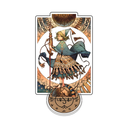 Anime Atelier of Witch Hat 10-13cm Acrylic Stand Double-sided Interlayer Clear HD Printed Tabletop Decoration Exquisite Keychain