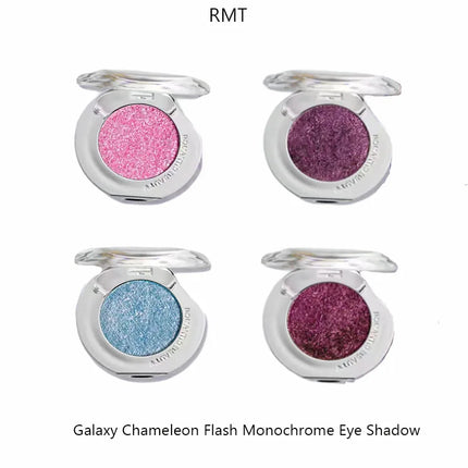 RMT Galaxy Chameleon Monochrome Eye Shadow Flash Long-Lasting Spotflash Highlight Eyeshadow Pearlescent Silky 1.7g