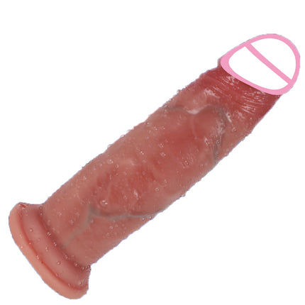 Strap On Realistic Dildos for Women Lesbian Realistic Skin Sliding Foreskin Testicles Dildo Anal Big Dick Adult Sex Toys Penis