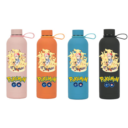 500ML Pokemon Pikachu Charizard Bulbasaur Thermos Bottle Vacuum Flasks Small Diameter Keep Cold and Hot Sports Water Bottles