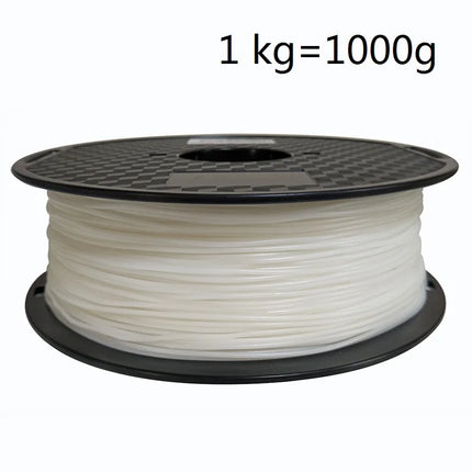 3D Printing Filament TPU Flexible Filaments TPU filament Plastic for 3D Printer 1.75mm Printing Materials white Black etc Colors