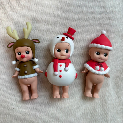 Sonny Angel Mini Figure Christmas Series  Sold as a set  No box No bag  Blind Box