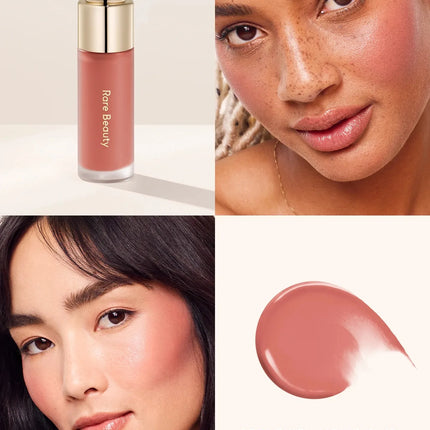 Rare Beauty Positive Light Liquid Luminizer Highlight Contouring Liquid Blush Makeup Face Shimmer Shine High Lighter Lipstick