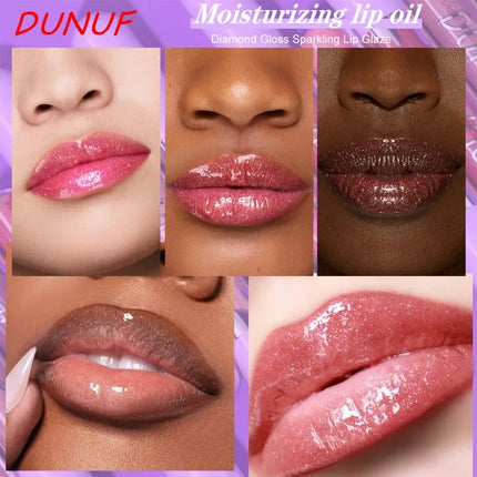 1pc Metallic Liquid Lipstick Long Lasting Glitter Lip Glaze Waterproof Moisturize Brown Lip Tint Shiny Shimmer Lipgloss Makeup