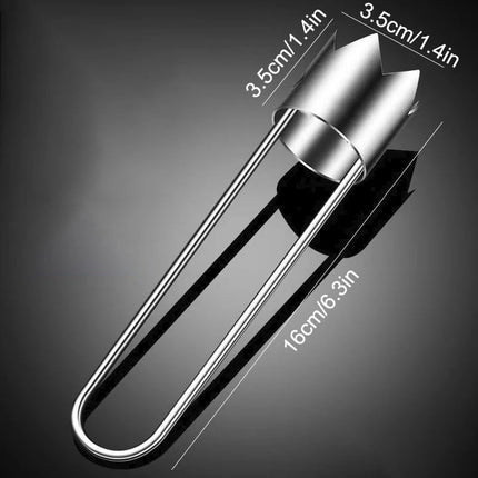 /KQM/Stainless Steel Fruit Core Remover Pear Bell Peppers Pitter Extractor Tool Versatile Vegetable Core Puller Kitchen Gadgets