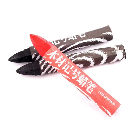 MARIE'S Wood Marking Crayons Industrial Wax Marking Crayons Scratch Resistant Crayons for Tires Metal Wood Glass Plastic
