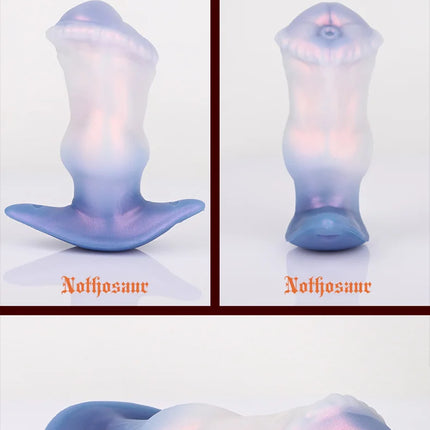 Nothosaur Soft Silicone Anal Plugs Beginner Anal Stimulator Trainer Sex Play Toy for Women Couples G-spot Massage Sex Products