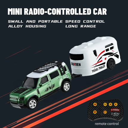 2026 RC Car MINI Alloy 1/64 Upgraded Remote Control Car Convenient to Carry 60 Minutes of Work Time Children's Gifts Toys