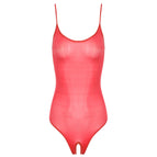 Red Crotchless / One Size