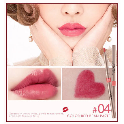 Automatic Rotary Lip Liner Easy Makeup Colour Lipstick Pencil Waterproof Long-lasting Matte Lipsticks Portable Girls Cosmetics
