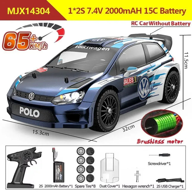 Hyper Go MJX 14304 14303 C3 RC Drift Car for Adults with Gyro 4WD RTR High Speed Remote Control Drifting Racing Car Brushless﻿
