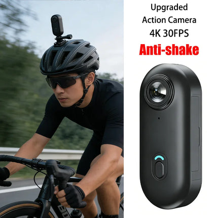 4K Anti shake Action Camera EIS Waterproof POV Small WIFI Cam Vlog Sport Bike Motorcycle Video Recorder Moto Telecamera Body Cam