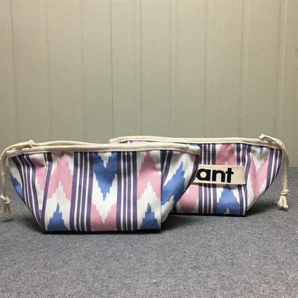 2026 New Small Storage Bag Canvas Bag Zipper Makeup Bag Handheld Fabric Bag Liner Inner Bag Medium Bag