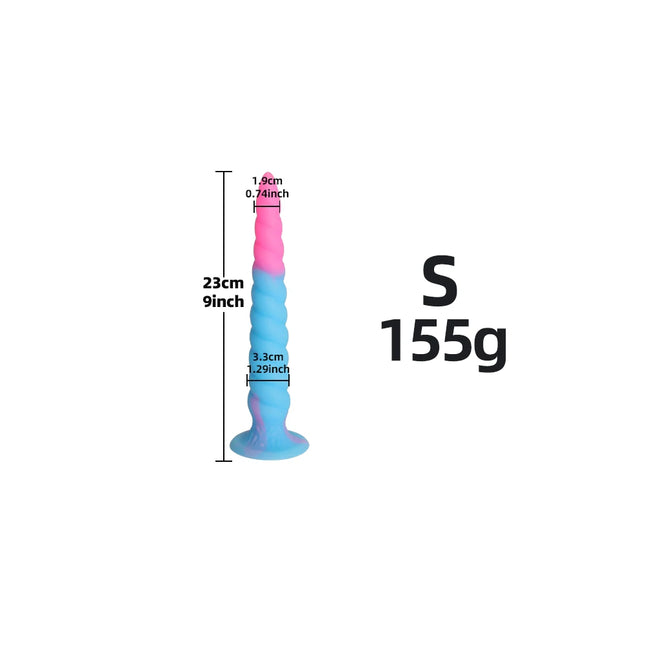 Luminous Anal Sex Toys Long Anal Plug Dildos Huge Butt Plugs for Women Men G Spot Prostate Massager Gay Anus Dilator Masturbator