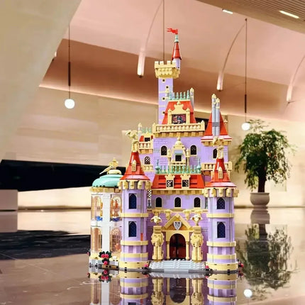 2026 New Beauty and the Beast Prince Adam Castle Adult Building Block Toy Best Birthday and Party gift