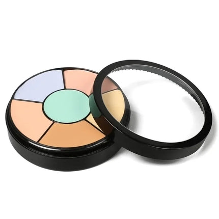 6Colors Concealer Palette Cream Texture Covers Acne Marks Dark Circles Multifunction Face Makeup Lasting Brighten Face Cosmetics