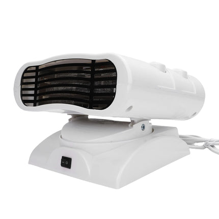 Portable Space Heater Cooler 2000W Auto Oscillating Desk Fan For Home Bedroom Living Room Office