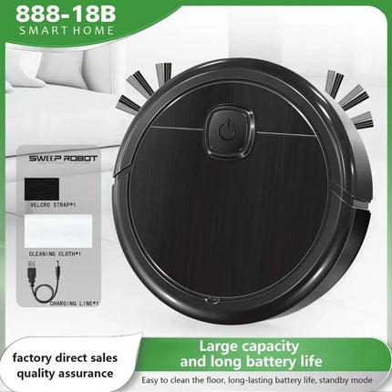 Lenovo 3-in-1 Smart Sweeping Robot Vacuum Mop 4000pa Strong Suction Washable Mop For Pet Hair Hard Floor Ideal Home Kitchen Room
