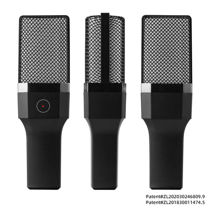Gaming Computer Professional Condenser Microphone Mic PC Laptop USB Wired Live Streaming Podcast Studio Mike Kit Gamer Karaoke