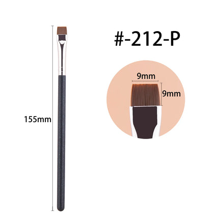 Eyebrow Concealer Brush Flat Eyebrow Brush Angled Ultra Thin Eye Line Concealer Makeup Brushes Precise Make Up Concealer Brush