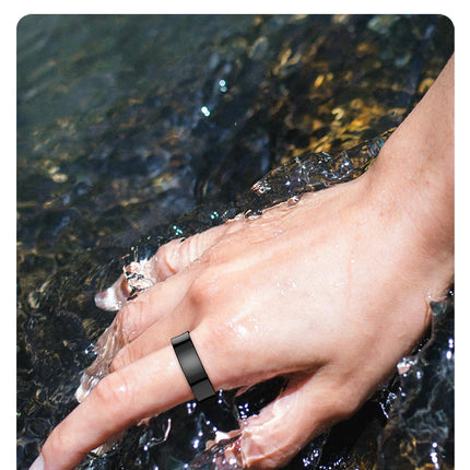 2024 COLMI R09 Smart Ring For Men Women, Heart Rate Blood Oxygen Monitoring, 5ATM & IP68 Waterproof For Android iOS