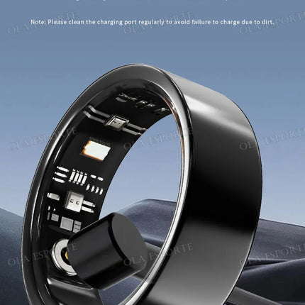 2025 Smart Ring Men Women,Heart Rate Blood Oxygen,Blood Pressure,Sleep Monitoring,Camera Control,5ATM Waterproof For Android iOS