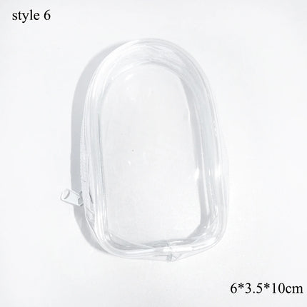 2023 Plush Doll Storage Pouch Transparent Mystery Box Storage Fashion Thicken Keychain Bag Classic Cute Doll Bag Keychain Wallet