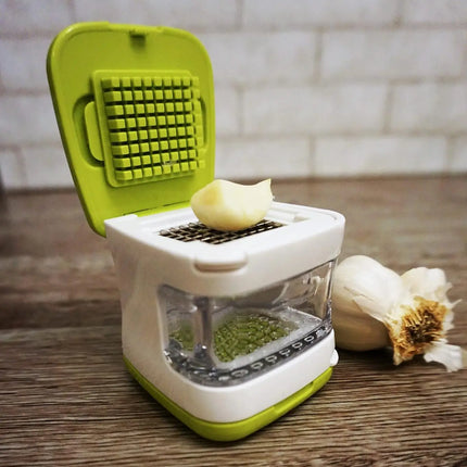 Multifunction Vegetable Dicer Garlic Presser Crusher Plastic Eco Friendly Ginger Slicer Mincer Chopper Kitchen Gadget for Salad