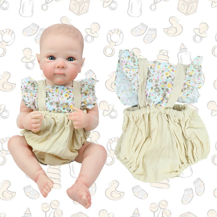 New Doll Clothes Suits Fit for 48-50CM Baby Doll 18-20inch Reborn Baby Doll Clothes Accessories Clothes Suit for Generation Doll