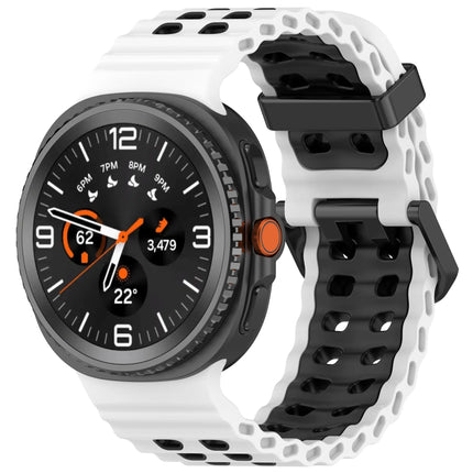 Ocean Silicone Strap for Samsung Galaxy Watch 8 44mm 40mm/8 Classic 46mm Sports Wristband for Galaxy Watch 8 Breathable Bracelet