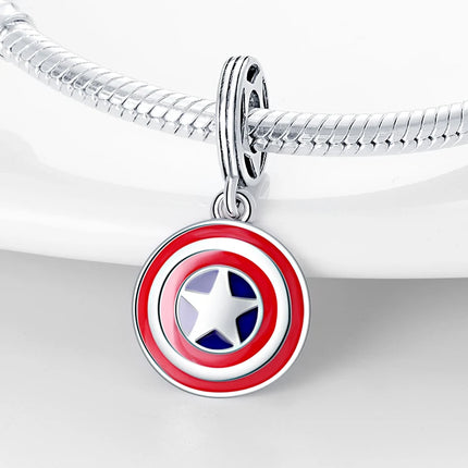Plata De Ley 925 Silver Marvel Anime Lron Man Deadpool Wolverine Charms Beads Original Women Bracelets Pendant DIY Jewelry Gifts