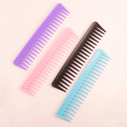 Hairdressing wide tooth comb, anti-static, suitable for home hairdressing and hair salons,special for real hair wigs