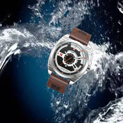 NS Men's Watch Business Casual Sporty Watch for Men and Women Quartz Watch Fashionable and Versatile with Date Display