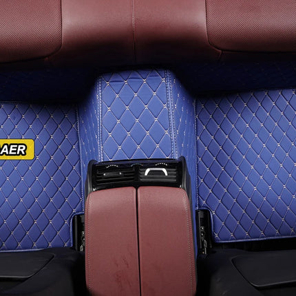 Custom Car Floor Mats For VW Polo Polo-Plus Polo-GTI Auto Carpets Foot Coche Accessorie