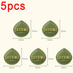 5pcs Green- S