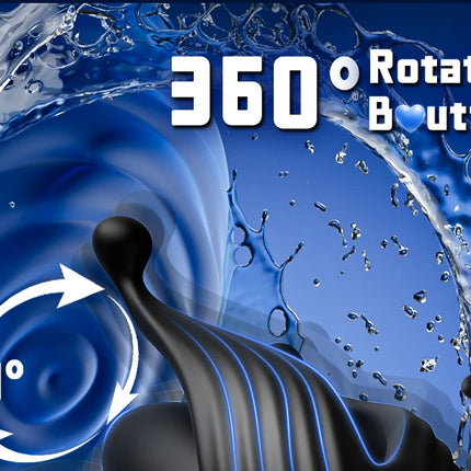 Male Sex Toys Prostate Massager Anal Vibrator for Men Anal Plug 9 Tension Shock Flapping Thrusting Vibrating Butt Plug for Gay