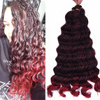 T1B/Burgundy / 20inches / 5pcs/lot