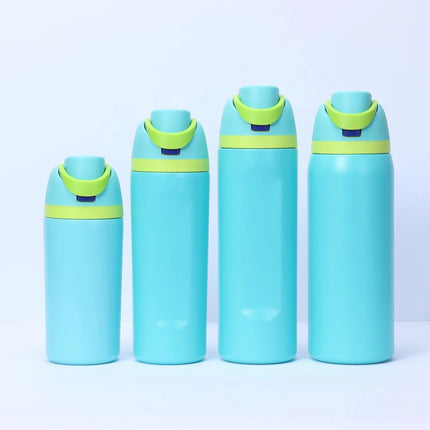 Portable Double-Sided Sport Water Fruit Cup Large Capacity Vacuum Insulated Stainless Steel 304 Two-Way Drinking Insulation Cup
